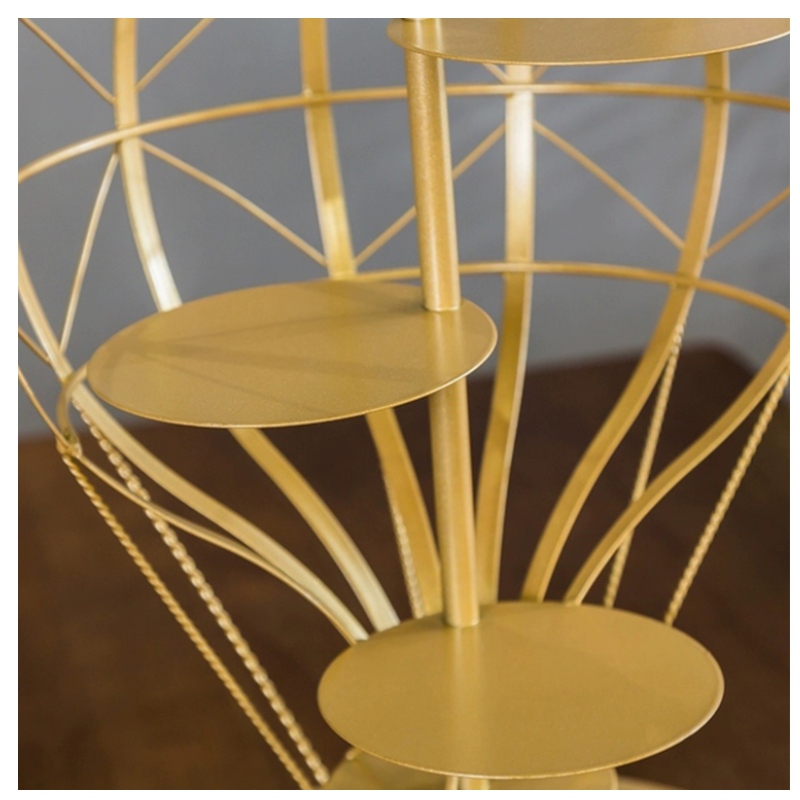 Háromrétegű gyümölcsös tálca, gyümölcs, desszert, zöldségtároló rekesz