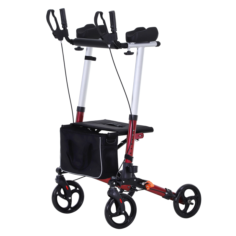 Összecsukható függőleges Rollator Walker
