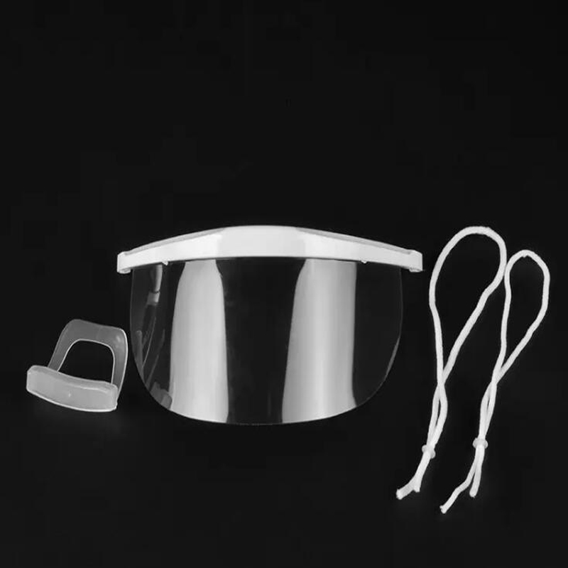 Eldobható szájfedél műanyag ködgátló szaniter átlátszó szájfedél