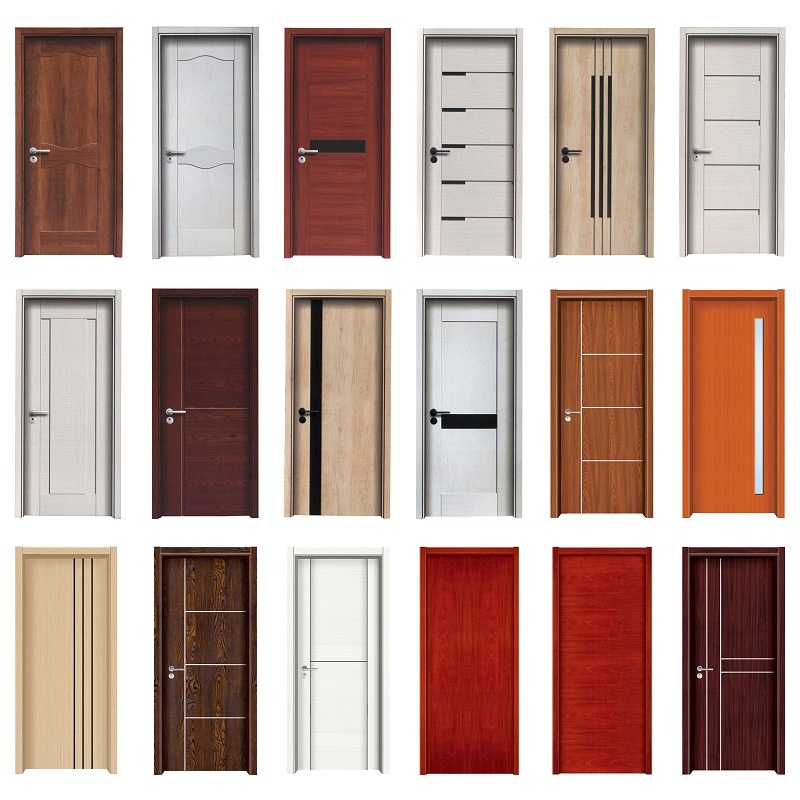 Egyedi High Quality Exterior Classior Intersior Wood Door Fashion Popular New Beállítások Leaf Mdf Melamine Door Chinese Factory House Skin Panels Simple Bedroom Designs Mdf Moulded