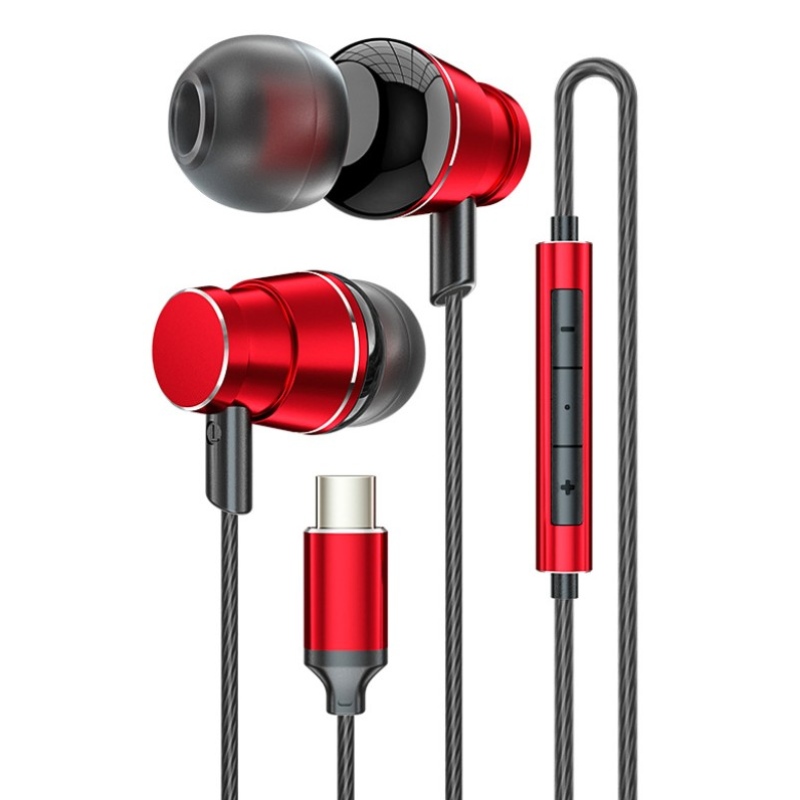 HIFI fülhallgató szuper sztereó hang fülhallgató headset C típusú vezetékes fejhallgató Huawei Xiao Samsung készülékhez