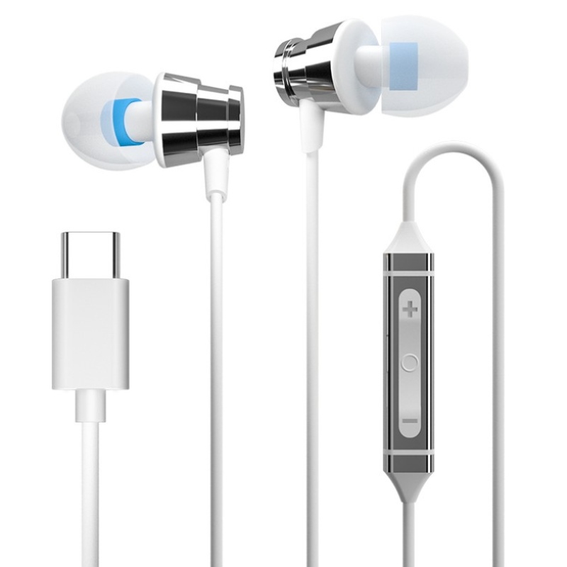 HIFI fülhallgató szuper sztereó hang fülhallgató headset C típusú vezetékes fejhallgató Huawei Xiao Samsung készülékhez