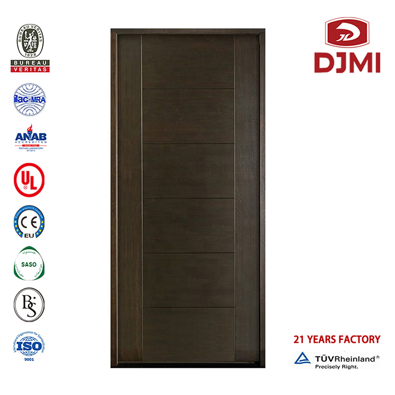 Testreszabott Ul 90 perc En1634 hangszigetelt tűzvédelmi fa ajtó a szálloda új beállításaihoz furnér egyajtós tűzoltó ajtó a szálloda kórházi iskolájához Olcsó 1,5 osztályú Ul Hotel fatelepi ár