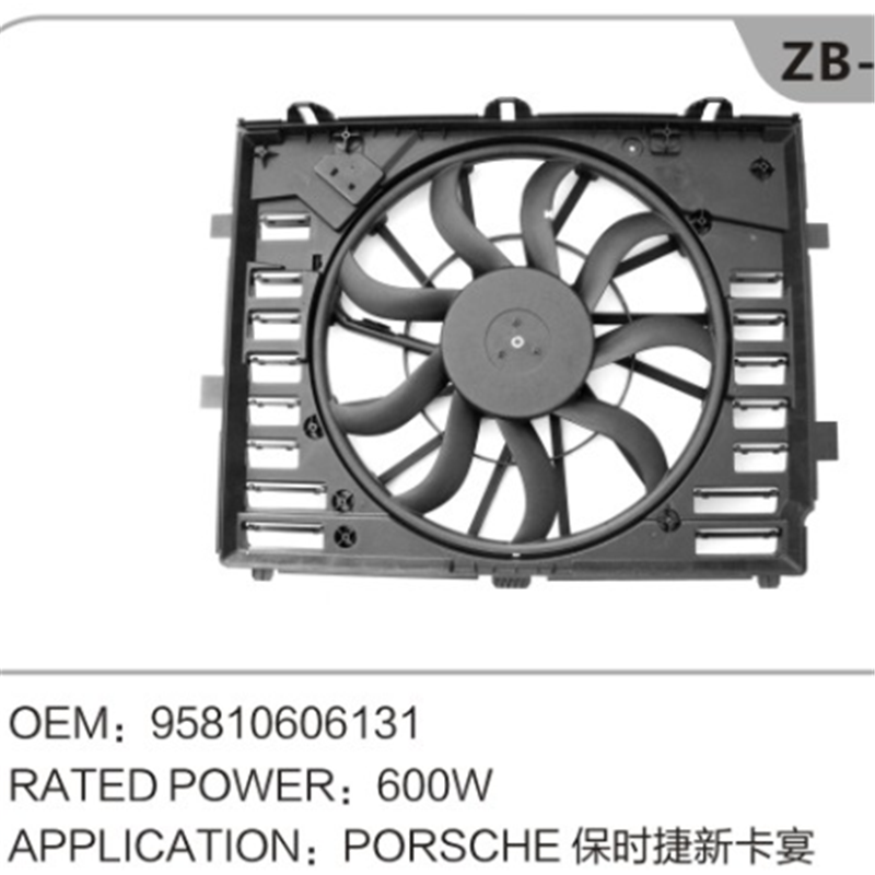 95810606131 Motorhűtő ventilátor Porsche Cayenne-hez
