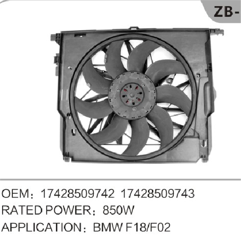 Motorhűtőventillátor OEM 17428509742 BMW F02 F18-hoz