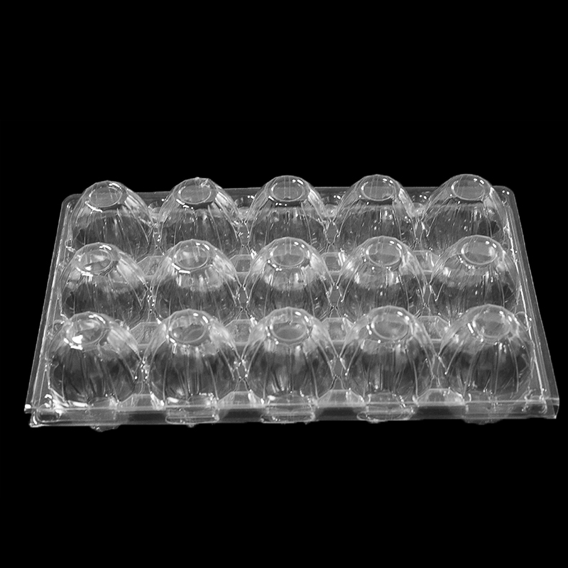 Műanyag tálca 15 tojáshoz