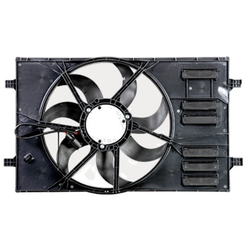 5QD959455 Sugárventilátor szerelvény VW Golf számára