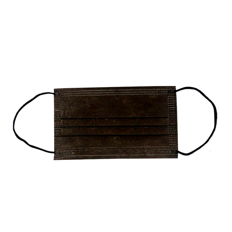 3-rétegű arcmaszk, egyszerhasználatos nem orvosi maszk, HD-01Black-3black