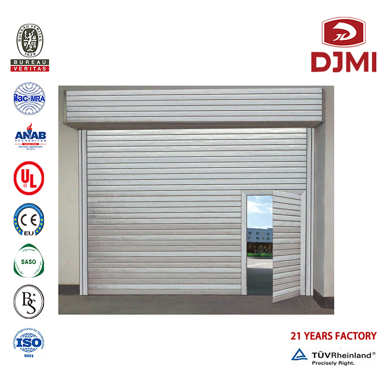 Forró eladás, jó minőségű Roller Shutter termikus szigetelő ajtók Galss Garage Door multifunkcionális alumínium Roller Shutter Sectional Arage Elektromos Garázs Factory Price Factory Price Roller Doors Drawing Aluminium Car Ga...