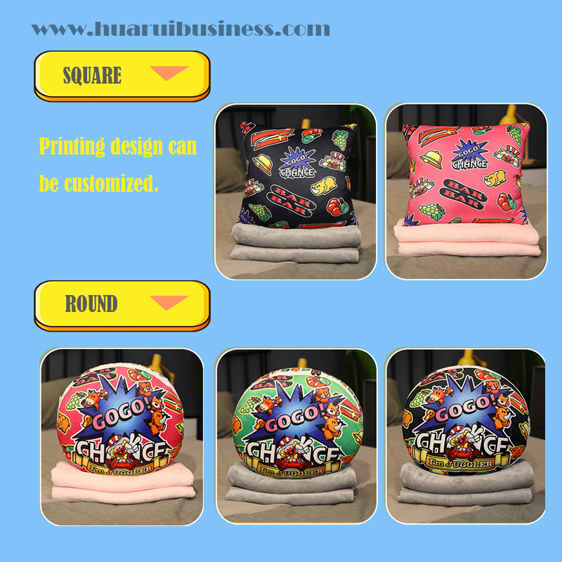 Spandex szuper puha párnát/kanapét/promóciós tárgyakat nyomtató játék: prémium, 3D pamut, korall gyapjútakaró, oldalzseb és meleg kéz