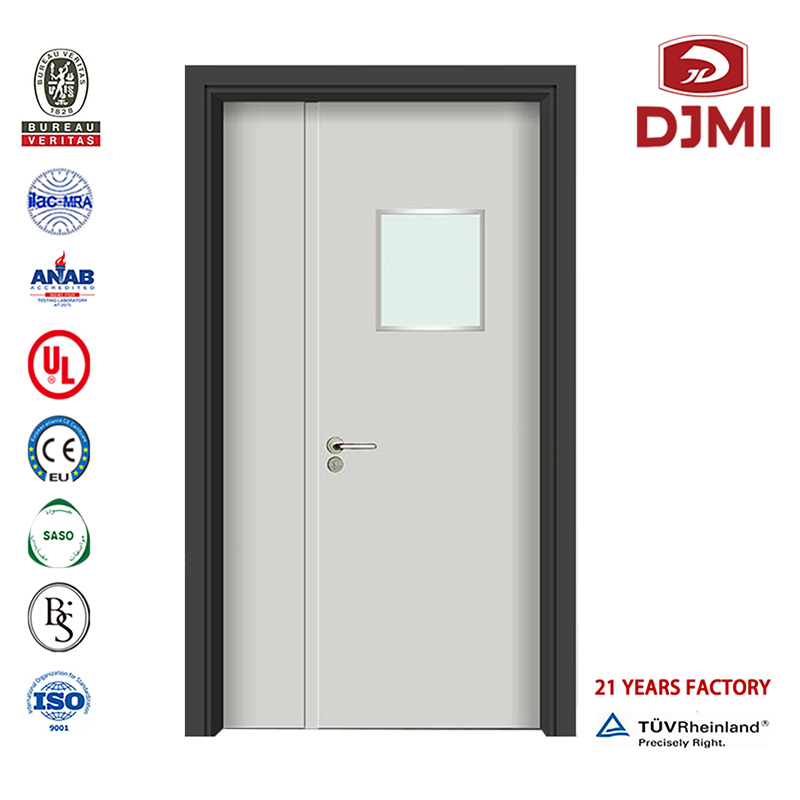 Műtét minőségű üvegszál Hotel Equipment European Design Door Beállítások Stain Grade Exterior Doors Hotel Fire Rated New Model Kórház Ajtó Kínai Gyár Egyedi Ajtó Hotel Modern Kórház Ajtó