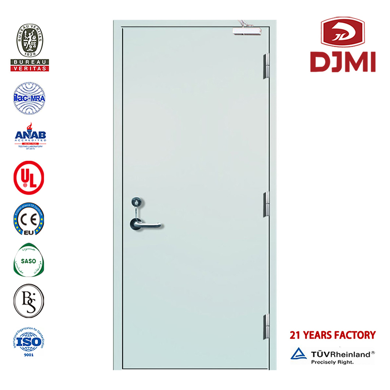 China Factory Doors China Suppners Good Price 3 Hours Steel Fire Rated Door High Quality Best-Sale Security Flush Ul Flat Steel Fire Door Cheap Doors With Glass Intertek Europe Rated Stainless Steel Hotel Fire Door