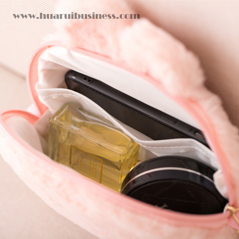 plush komponálva EVA kozmetikai zsákkal, sminkzsákkal, válltáskával