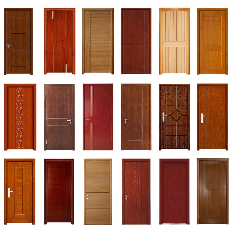 Olcsó fa tanúsítvánnyal Inter Wood Doors Hotel Timber Fire Door New Beállítások Proof Flush Good Quality Wood Hotel Fire Quality Wood Hotel Fighting Door High Quality High Quality 20Min Hotel Rated Proof Plaise
