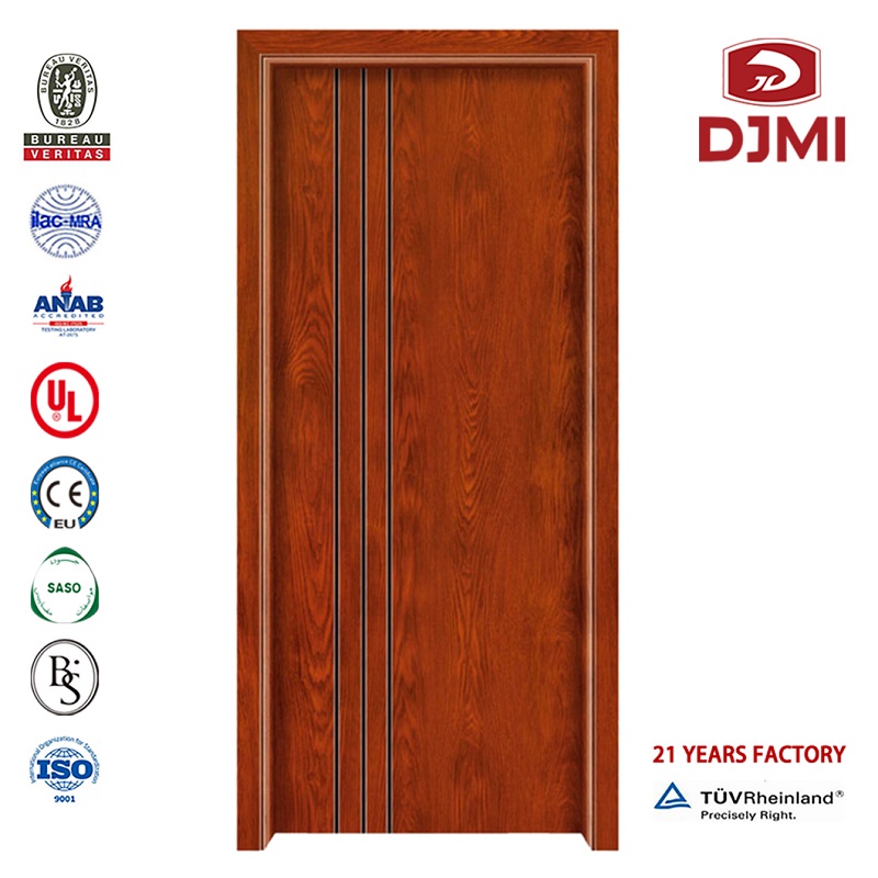 Chinese Factory Wood Doors Fd30 Fire Wood Door High Quality 1.5 órán át értékelték a Composite Fire Doors Modern Wood Doors Modern Wood Designs Cheap Pre-Hung Doors Shanghai Külső Tűz Ajtó Látó panellel