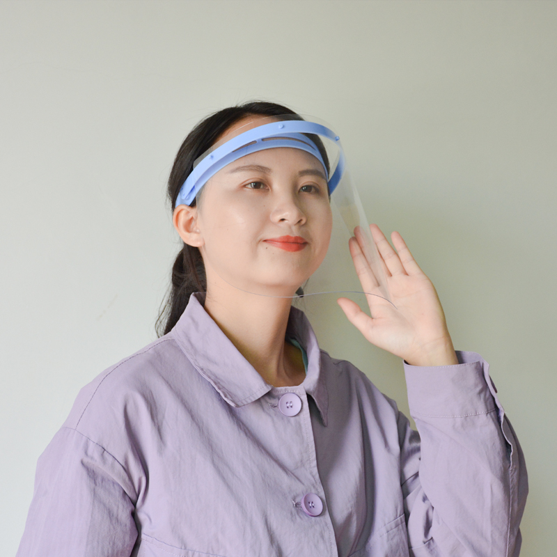 DIN EN Pótlábvédő arc Visor Átlátszó tiszta pajzsarc- pajzs Antiköd