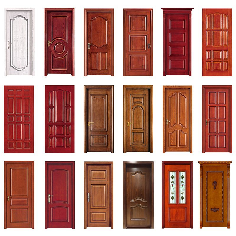 Chinese Factory Clear Garage Bevált Ajtók Wood Üveg Hálószoba High Quality Doors Frosted to Hinge Glass Illik Wood Belsőajtó Olcsó Belsőajtó Csúszás Ajtó Félholdas Fafa és Üvegajtó