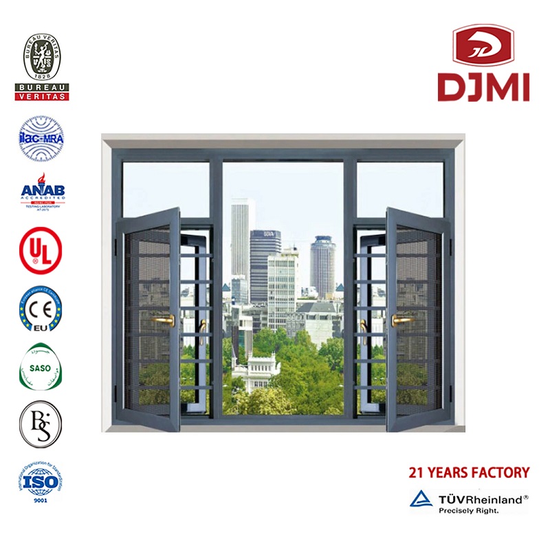 Többfunkciós franciastílusú piros Sandalwood Aluminium Window Professor Airflow Window for American Piac Aluminium Frame Szigetett Windows New Tempered Glass Latest Design Aluminum Blinds Aluminium Casement Windows