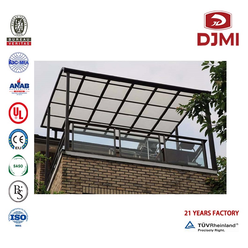 Forró vízálló Patio fedi az esőálló Alumínium Carport esőálló réteget, a Customil Balcony Patio Cover Portal Frame Structure Modern Carport Multifunkcionális Patio Canopy Solar Panel Mounting Structure 2 Car Carmetal Port