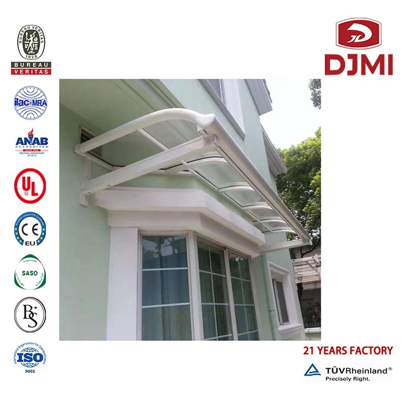 Az új Design Window Awnings Aluminium Frame Metal Carport Pergola Brand New Outdoor Carport Aluminium Polycarbonacort Pergola Shelter Carports Hot Eladó Vízálló Patio fedezi az Esőkálló Aluminium Carport