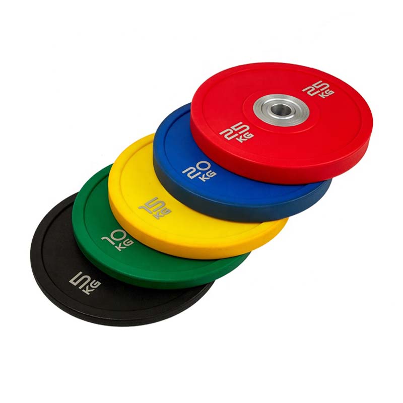 Fekete/Színes öntöttvas/acél/Rubber Lb/Kg Change Tri Grip/Gym/Olimpiai/Eduation/Competation/Standard Calibrated/Fractial Bumper Lifting Plates in Stock