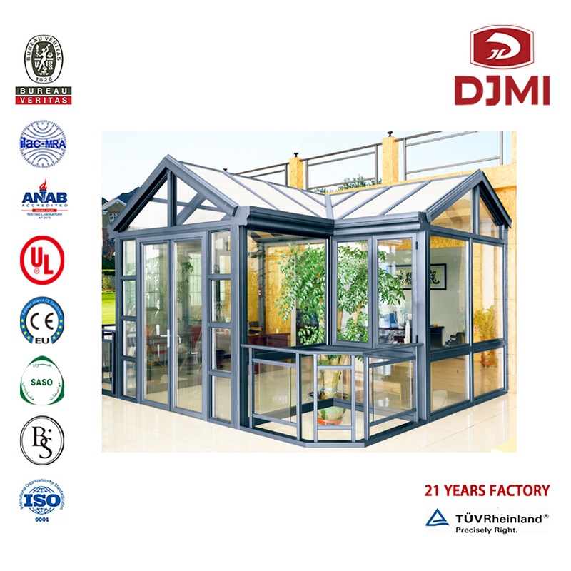 Új Design High Quality Lowes Sunsons, Glass Green House Brand New Aluminium Design Szigetelt Üveg Sunroom Aluminium Sunbooms Hot Eladó Aluminium Aluminum Design Winter Graden