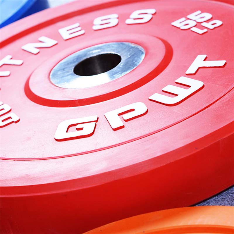 Fitness Custow Gym Rubber Rubber Competition Weight Lifting Bumper Plates for Sale