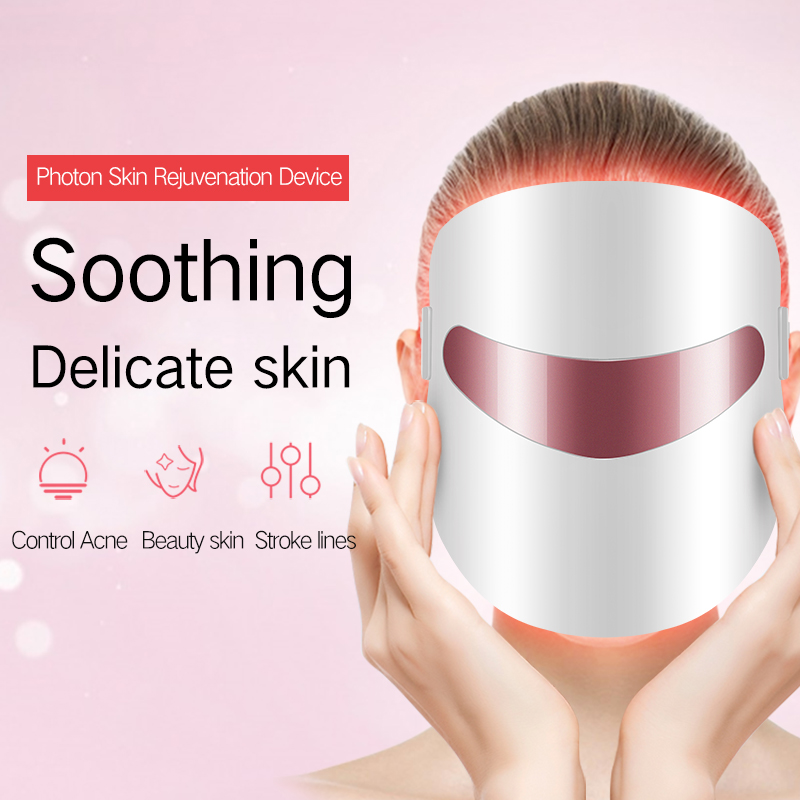 Korea tervezés vezetett pdt szépség maszk Professional Szépségszalon 3 Szín Photon Pdt Red Led Arc Fényterápia Beauty Mask