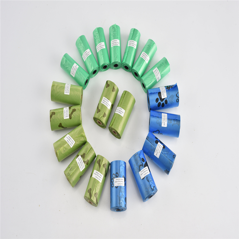 Összeomló biológiailag lebomló háziállat kutyahulladék kaki zsák