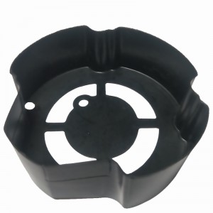 Magas hőmérsékletű, fekete pp szigetelés az 0.43mm égéskésleltető tömítés feldolgozása