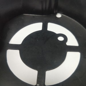 Magas hőmérsékletű, fekete pp szigetelés az 0.43mm égéskésleltető tömítés feldolgozása