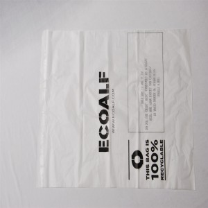 Kiváló minőségű, egyedi nyomtatott Composble Biodegradálható kukoricakeményítő öntapadós zsákok