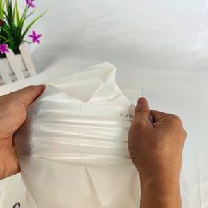 Egyedi biológiailag lebomló komposztáló, kis cipzár zsák