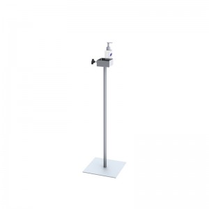 TMJ706 Free Standing one side Floor Metal Hand Sanitizer Display Rack