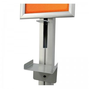 TMJ711 Retail Store Easy Association Metal Double Side Hand Sanitizer Display Rack