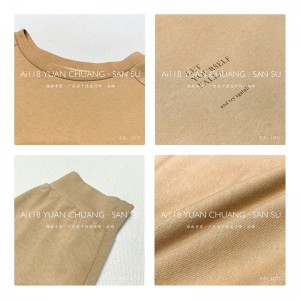 Laza elrendezés Minimalista Keretgalléros stílus Szorított ujj stílus Alkalmi szilárd színű pamut és ágynemű túlméretezett 12711 pulóverek