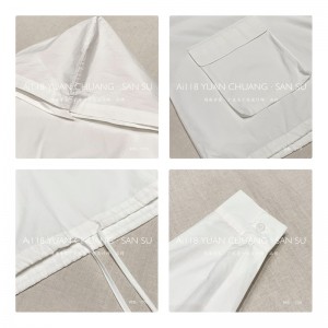 Laza elrendezés Minimalista stílusos, átlagos, szilárd színű, sávos, túlméretezett 17720-as ingujj