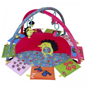 Sokszög baba játszószőnyeg - Hedgehog