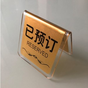 TMJ PP-544 Factory Egyedi mesterséges optikai asztali akril- kijelző állvány