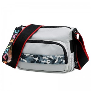 Gyártó Nagykereskedelem 2020 Új Fashion Womens \\\\\\\\\\\\ \'s kisnégyzet táska Nylon cipzár mobiltelefon táska egy váll átlós kereszttáska testreszabás