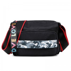 Gyártó Nagykereskedelem 2020 Új Fashion Womens \\\\\\\\\\\\ \'s kisnégyzet táska Nylon cipzár mobiltelefon táska egy váll átlós kereszttáska testreszabás