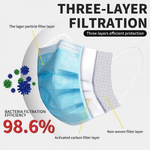 3 egyszer használatos maszk