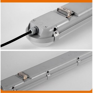 Közvetlen gyári értékesítés vezetett háromzáras lámpatípusú garázslámpa 125MM Minta háromzáras lámpa