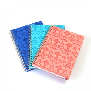 alacsony árú dombornyomott jegyzettömb