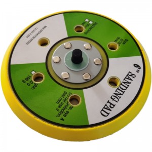 Gyárilag szállított 125 mm-es 5 hüvelykes biztonsági lemezt csiszoló gumi hátlap 150 mm-es M14 pneumatikus csiszolócsiszoló