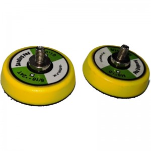 Poliuretán PU Abrazív homokpad tökéletesen egyensúlyozott háttámla Hook Loop Back for Orbital Sander