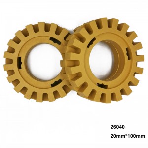 4 Inch Rubber Eraser Wheel Vinyl Stripe Ragasztószalag Graphics Off Sticker Eltávolítás jelekhez Glass Boat Car Windows