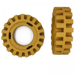 4 Inch Rubber Eraser Wheel Vinyl Stripe Ragasztószalag Graphics Off Sticker Eltávolítás jelekhez Glass Boat Car Windows