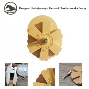 Forró értékesítési gumitörlő kerekes dekalikus eltávolító kerekes dekás autótapéta kerámia csiszoló szerszám