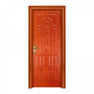 Kína Gyár fürdőszoba ajtó tervezés fehér fa wpc ajtó speciális alkalmazás a lakáshoz